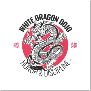 White Dragon Dojo Posters and Art